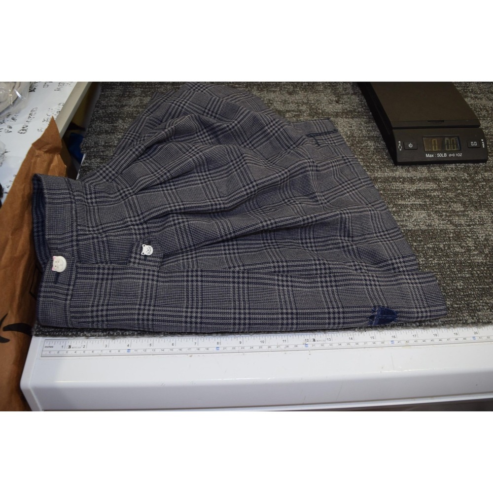 Flynn O'Hara Uniforms Skirt GIRLS 14 Gray Plaid Pleated School Uniform - Picture 9 of 16